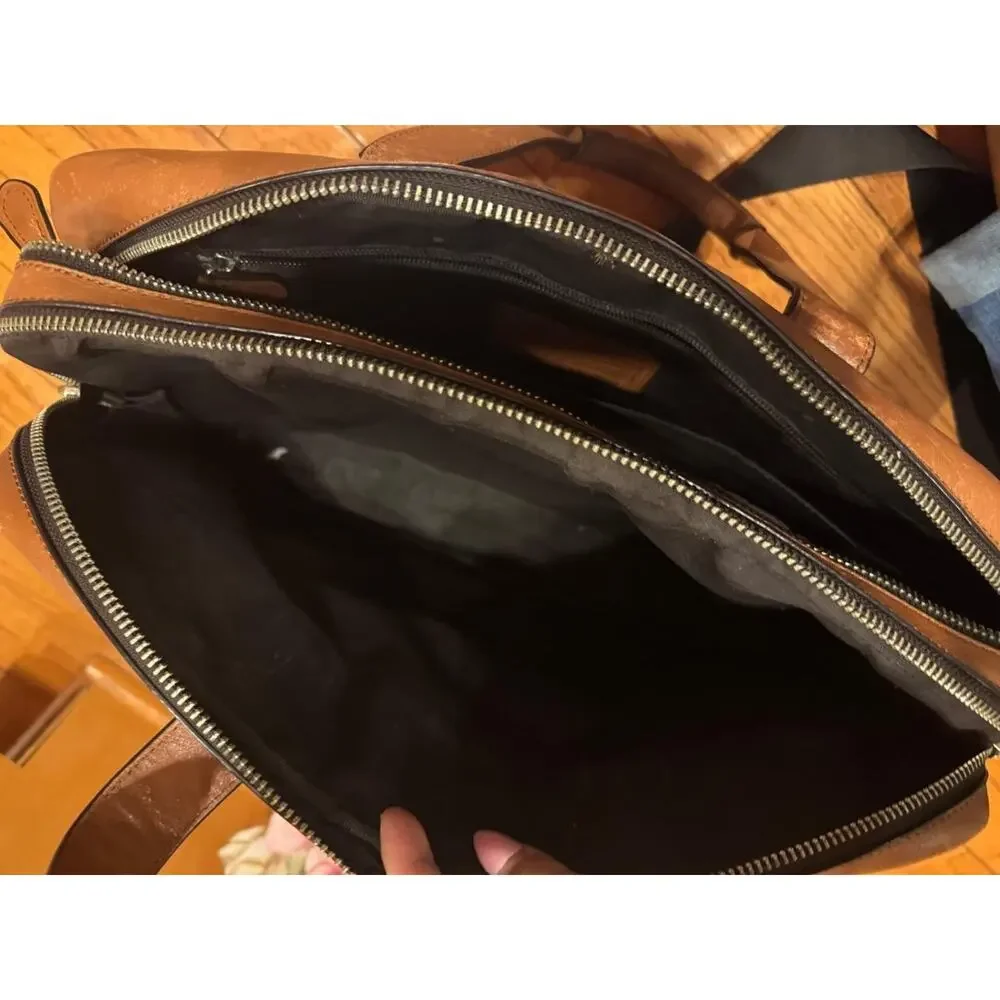 COACH Hudson Commuter Leather briefcase laptop Bag F71701 (PU110